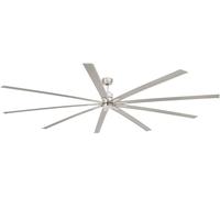 FARO BARCELONA 33496 - Manhattan LED Ventilador de Techo con luz níquel Mate con Motor DC