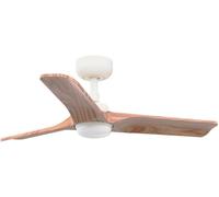 FARO BARCELONA Ventilador con luz madera Madera 90cm