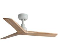 FARO BARCELONA 34281 - KLIM S Ventilador blanco/madera roble