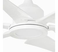 FARO BARCELONA Ventilador techo Cies XL espacio grande DC blanco