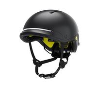 FARO - Casco de bicicleta inteligente con MIPS y luces LED, casco de viaje urbano con señales de giro, luz de freno y detección de choques, casco de ciclismo impermeable para adultos