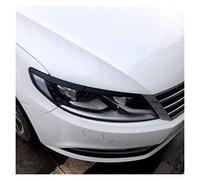 Faro Cejas para Volkswagen para Passat CC 2013 2014 2015 2016 del Frente del Coche de la lámpara Ligera Principal del Faro Cejas Recorta Las Tiras Bisel 2pcs Car Styling Fundas para Faros