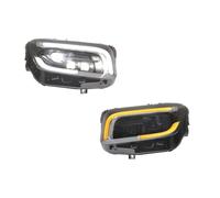 Faro Coche Compatible Con Benz Para GLB 2020 2021 2022 2023 2024 Conjuntos Faros Delanteros Luces Antiniebla Freno Giro Piezas Modificación