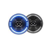 Faro Coche Compatible con Hummer Para H1 1992-2006 Para H2 2003-2009 Faros delanteros redondos con proyector luces altas bajas Accesorios señal giro