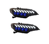 Faro Coche Compatible Con Jazz Para Fit GK5 2014 2015 2016 2017 2018 2019 2020 Faros Delanteros Coche Lámpara Cabeza DRL Eye Luces Señal Dinámicas Componente