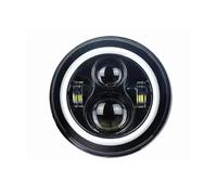 Faro Coche Compatible Con Jeep Para Wrangler 1997-2015 Para CJ-8 Para Scrambler 1981-1985 Accesorios Conversión Faros Redondos Piezas OEM Y00040B-T