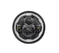 Faro Coche Compatible Con Jeep Para Wrangler JK 2007-2017 Para Scrambler 1981-1985 Faro Redondo Luz Alta Para Baja Accesorios Faros