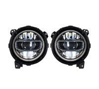 Faro Coche Compatible Con Jeep Para Wrangler JL JLU JT Para Rubicon 2018 2019 2020 2021 2022 2023 Conjunto De Faros Delanteros De 9 Pulgadas