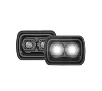 Faro Coche Compatible con Jeep Para Wrangler YJ 1987-1995 Para Cherokee Para XJ 1984-2001 faros delanteros luz alta Para baja accesorios OEM LY-DYSF7-01