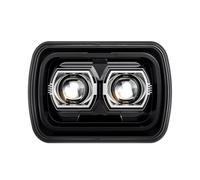 Faro Coche Compatible con Jeep Para Wrangler YJ 1987-1995 Para Cherokee Para XJ 1984-2001 faros delanteros luz alta Para baja accesorios OEM LY-DYSF7-01