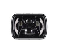 Faro Coche Compatible Con Jeep Para Wrangler YJ 1987-1995 Para Cherokee Para XJ 1984-2001 Para Comanche MJ 1986-1992 Faros Delanteros De Haz Para Alto bajo Halo DRL