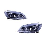 Faro Coche Compatible Con VW Para Jetta 2013 2014 2015 2016 Conjuntos Luces Delanteras Antiniebla DRL Freno Intermitente Lámpara Repuesto