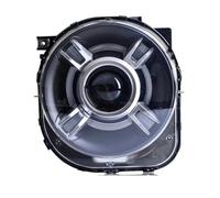 Faro Coche Para Jeep Para Renegade 2015 2016 2017 Faro Delantero LED HID Con Proyector DRL Bixenón. Faro Principal Delantero(Red Halo)