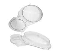 Faro Coche Para Mercedes Para Benz Clase E W211 E240 E200 | Cubierta de cristal de la lente del faro delantero del coche(Pair)