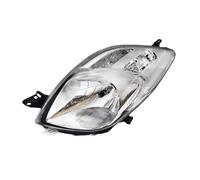 Faro Coche para Toyota para Yaris para Vitz XP90 2005 2006 2007-2013 Faro Delantero Conjunto Lámpara Frontal Faro Delantero(Izquierda)