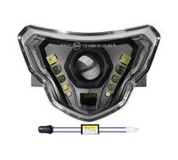 Faro Compatible Compatible con Bmw G310R G310GS G 310 R GS luces LED delanteras con ojos DRL luz delantera accesorios de motocicleta faros Faro Adicional para Moto