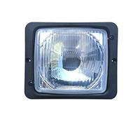 Faro de 12 V 24 V E20 IP54 con haz de carretera y luz de cruce para tractores, remolcadores y maquinaria agrícola