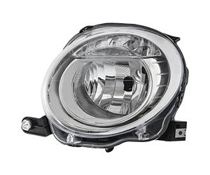 Faro de cruce principal faro delantero izquierdo H7 para modelo 500 (312) Año de construcción: 10/2007-07/2015 500C 09/2009-07/2015