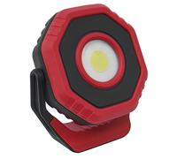 Faro De Inundación Recargable Sealey Con Imán 360° 7W COB LED - Rojo LED700PR