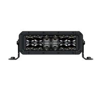 HELLA 1FJ 358 196-451 LED-Faro de carretera - Black Magic Tough Mini Lightbar 7" - 12/24V - 2100lm - double row/rectangular - Número de referencia: 30 - ECE - transparente - Cable: 2000mm - delante