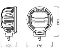 Faro de largo alcance LEDDL111-CB OSRAM