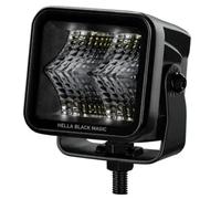 HELLA 1FA 358 176-841 LED-Faro de carretera - Black Magic Cube 2.7'' - 12/24V - montaje exterior/atornillado - Iluminación campo cercano - Cable: 500mm - Conector: Conector DEUTSCH