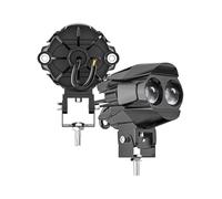 Faro de Motocicleta Foco LED superbrillante para Faros Delanteros de Motocicleta, luz de conducción Adicional, luz de Cruce, luz antiniebla Faro de Moto(2lens)