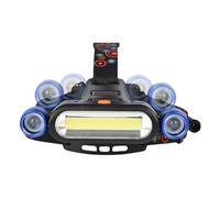 Faro de pesca nocturno, linterna frontal, equipo de pesca - Linterna frontal 500LM para lámpara de búsqueda exterior - Lámparas frontales luminosas con batería para pesca, caminar, correr, etc