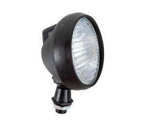 Faro de trabajo halógeno Ama Round 55-70 W: Faros halógenos para tractores, Haz amplio regulable, Protección IP55