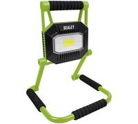 Faro De Trabajo Portátil Recargable LEDFL20W Sealey Plegable 20W COB LED Li-Ion