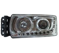 Faro Delantero Izquierdo Xenón Luz durante el Día Reg Manual SX para iveco Stral