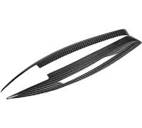 Faro del Coche ceja párpado Cubierta Trim para BMW 1 Serie E81 E82 E87 E88 2005~2008 2009 2010,Piezas de Repuesto de ceja del Faro del Coche,Carbono