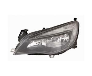 Faro delantera derecha para Opel Astra j 2009 en mas parábola negra bañado