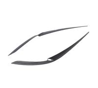 Faro Delantero Ceja TRIM X5 G05 X6 G06 LCI Mejorar el Atractivo Estético del Coche (estilo de fibra de carbono)