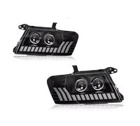 Faro Delantero Coche Compatible Con Mitsubishi Para Pajero V73 V75 2000-2013 RHD LHD Estilo Actualización Completa Kit Accesorios Lente Proyector Faros Coche