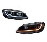 Faro Delantero Coche Compatible Con VW Para Jetta Para Mk6 2011 2012 2013 2014 2015 2016 2017 2018 Diseño De Reemplazo Faros Delanteros Drl H-ID Bi Xenon Automotriz
