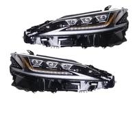 Faro Delantero Coche Conjunto De Faros Delanteros para Automóvil para Lexus Es 2017-2021 Alta Configuración 3 Lentes Proyector LED Accesorios Lámparas Delanteras Automóvil Faros Dinámicos