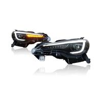 Faro Delantero Coche Conjunto Faros Delanteros para BRZ para B-RZ 2017 2018 2019 con DRL Luces Circulación Diurna Señal Giro Secuencial Accesorios Conjunto Faros Aelanteros