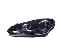 Faro Delantero Coche Faro Delantero para Coche para Golf 6 para MK6 2009 2010 2011 2012 Luz Diurna Accesorios para Coche Conjunto Faros Aelanteros(1 Side)
