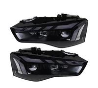 Faro Delantero Coche para A5 para A5L 2012 2013 2014 2015 2016 Faros LED DRL Conjunto De Faros Delanteros De Señal De Giro Accesorios Automotrices Faro Coche Faros Delanteros(For Original Halogen)