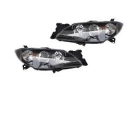 Faro Delantero Coche para Mazda 3 Sedan 2004 2005 2006 2007 2008 2009 Faro Delantero Halógeno Lámpara Tuning Driver Light Clear len Montaje De Coche Coche Juego Faro Delanteros(Right Side)
