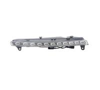 Faro Delantero Coche para Q7 2006 2007 2008 2009 Luces De Circulación Diurna LED DRL De 12 V Izquierda/Derecha Luz Antiniebla Diurna con Luz Señal Giro Amarilla Faros Delanteros(Derecha)