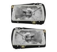 Faro Delantero Coche para VW para Jetta MK2 1985 1986 1987 1988 1989 1990 1991 Faro Delantero Faros Delanteros(1 PC(Right Side))