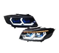 Faro Delantero Compatible Con Serie 3 Para E90 2005 2006 2007 2008 2009 2010 2011 2012 Conjunto De Faros Delanteros Con Luz Diurna DRL 1 Par De Accesorios Para Faros.