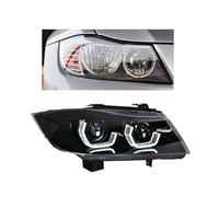 Faro delantero con diseño de coche compatible con faros delanteros BMW E90 2005-2012 320i 318i 323i 325i E90 Proyector de faros Accesorios for automóviles(LED-02)