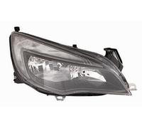 Faro Delantero Derecho Parábola Negro LED - Dx - Opel Astra J 13- >