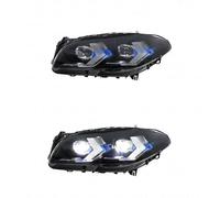 Faro Delantero Conjunto Compatible Con F10 F18 525i 530i 2011 2012 2013 Lámpara Delantera Accesorios De Coche Para Uso Diurno Faro Delantero Luz De Giro Luz De Conducción(Xenon)