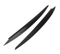 Faro Delantero Delantero para VW Golf 7 VII GTI GTD R MK7 2013 2014 2015 2016 2017,antiarañazos Ceja Cubierta Trim Accesorios de decoración Exterior del Coche,A-Black