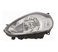 Faro delantero derecha punto evo 2009- punto 2012- parábola gris claro