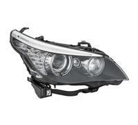Faro Delantero Derecho 12V Bi-Xenón HELLA PY21W con Lámparas para BMW 5er
